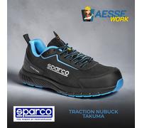 Scarpe Antinfortunische Sparco Teamwork Traction Nubuck Takuma ESD S3S SR FO HRO