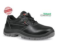 Scarpe Antinfortunistica Basse Pelle da Lavoro U-POWER Nera Uomo Donna SIMPLE S3