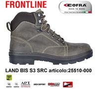 SCARPE ANTINFORTUNISTICA COFRA LAND BIS S3 SRC nubuck Pull-up idrorepellente