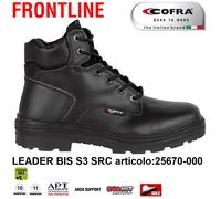 SCARPE ANTINFORTUNISTICA COFRA LEADER BIS S3 SRC pelle idrorepellente