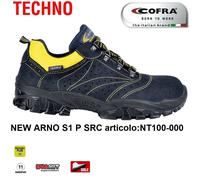 SCARPE ANTINFORTUNISTICA COFRA NEW ARNO S1 P SRC pelle scamosciata forata