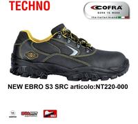 SCARPE ANTINFORTUNISTICA COFRA NEW EBRO S3 SRC pelle stampata idrorepellente +