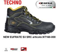 SCARPE ANTINFORTUNISTICA COFRA NEW EUFRATE S3 SRC pelle stampata idrorepellente+