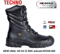 SCARPE ANTINFORTUNISTICA COFRA NEW URAL UK S3 CI SRC pelle stampata idrorepell