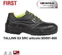 SCARPE ANTINFORTUNISTICA COFRA TALLINN S3 SRC pelle stampata idrorepellente