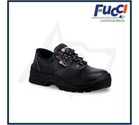 Scarpe Antinfortunistica S1P basse nero Uomo Donna Alba&n K05 Scarpe da lavoro