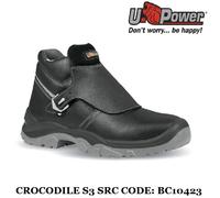 SCARPE ANTINFORTUNISTICA U-POWER CROCODILE S3 SRC PUNTA ACCIAIO UPOWER BC10423