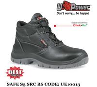 SCARPE ANTINFORTUNISTICA U-POWER SAFE S3 SRC RS PUNTA ACCIAIO UPOWER UE10013