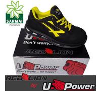 Scarpe Antinfortunistica UPOWER Red Lion BOLT S3 SRC U-Power RedLion pelle nera