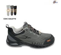 SCARPE ANTINFORTUNISTICHE BETA 7273G BASSA COMODA LEGGERA PELLE IMPERMEABILE