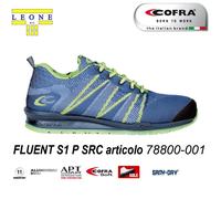 Scarpe antinfortunistiche Cofra Fluent S1 P SRC da lavoro sportive leggere 78800