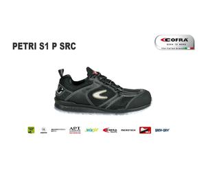 Scarpe antinfortunistiche Cofra Petri S1 PS FO SR basse traspiranti e leggere