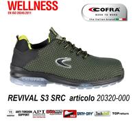 Scarpe antinfortunistiche Cofra Revival S3 SRC - Scarpa da lavoro antistrappo