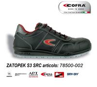 Scarpe antinfortunistiche Cofra ZATOPEK S3 SRC Scarpa lavoro pelle idrorepellent