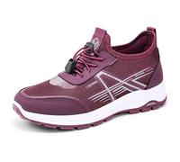 Scarpe Antinfortunistiche da Donna Sneaker da Donna con Piedi Larghi Scarpe Leggere Sneakers Outdoor Traspiranti Traspirante Antiscivolo Leggere Sneaker Suola Alta Antiscivolo