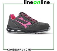U-Power Red Lion Candy, Scarpe Antinfortunistiche Unisex, Scarpe da Ginnastica in Pelle Leggere, Flessibili, Antiperforazione, con Suola Infinergy, con Puntale in Alluminio (39)