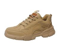 Scarpe antinfortunistiche da uomo, con puntale in acciaio, scarpe protettive antiscivolo per saldatore, scarpe da lavoro antiscivolo, scarpe da ginnastica di sicurezza, scarpe da ginnastica basse anti