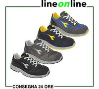 Scarpe antinfortunistiche Diadora Run ll Low S3 ESD SRC impermeabili e leggere