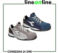 Utility Diadora, Glove Net Low S1P HRO Sra ESD Unisex-Adulto, Grigio (Wind Gray), 44 EU
