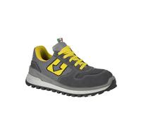 Scarpe Antinfortunistiche Lewer Skill Londra Basse S1P Da Lavoro Pelle E Rete