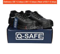 Q-Safe QS7030/44 Safety Shoes Black Size EU 44 UK 10 S3 New NFP