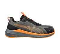 Scarpe antinfortunistiche Slide Grey/Orange Low S1PS ESD FO HRO SR Vegan Puma