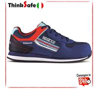 Sparco Gymkhana Martini S1P scarpe da lavoro antinfortunistiche N.46 Blu Marine