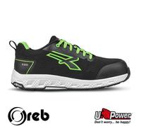 Scarpe Antinfortunistiche U-Power Aton ESD S1PS HI HRO FO SR Black/Green