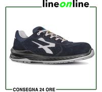 U-Power Red Industry® Berlino, Scarpe Antinfortunistiche Unisex, Scarpe da Ginnastica in Pelle Leggere, Flessibili, Antiperforazione, con Suola infinergy, con Puntale in Alluminio (44)