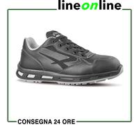 Scarpe antinfortunistiche U-Power Linkin S3 CI SRC nere basse Metal free