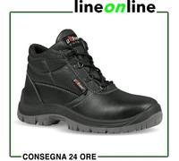 Scarpe antinfortunistiche U Power Safe alte da lavoro in pelle S3 SRC