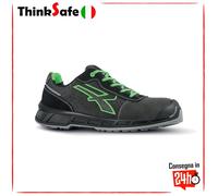 Upower Scarpe Taylor Grigio Verde Basse Numero 42 S1p 8033546531761