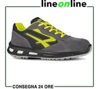 U-Power Scarpe Antinfortunistica Yellow Grigio/Giallo Basse Taglia 42 Protezione S1P - RL20386