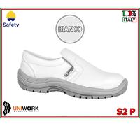 Scarpe Antinfortunistiche Uniwork S2 Cuoco Ristorazione Chef Tg.36/48