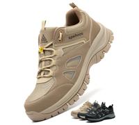 Scarpe Antinfortunistiche Uomo Donna S1P ESD Scarpe da Lavoro Kaki EU 38