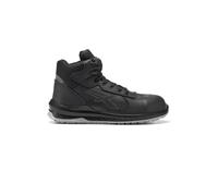 U-Power RI10164 Scuro, Scarpe antinfortunistiche alte, leggere e comode U-Power della linea Red Industry, con tomaia in Morbida pelle fiore bottalato, idrorepellente, puntale AirToe Composite