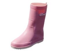 Scarpe antipioggia da donna in gomma impermeabili scarpe antipioggia antiscivolo stivali donna Chelsea pratici leggeri versatili ideali per il giardino la pioggia e tutte le stagioni, rosa, 40 EU