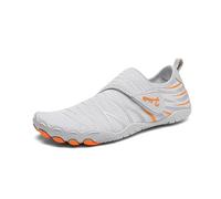 Scarpe Antiscivolo Estive da Spiaggia All'aperto Scarpe Ad Asciugatura Rapida Scarpe Traspiranti for Il Tracciamento dei Torrenti Calzature for Guadare A Monte(Grey,44)