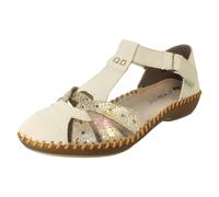 Scarpe Antistress Rieker Mary Janes T-Bar Donna Con Lacci Hook and Loop 'M1655'