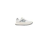Scarpe Armani Exchange da uomo, con logo, colore bianco/ grigio, modello XM00...