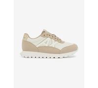 Scarpe Armani Exchange Puffy Logo beige bianco donna - 38