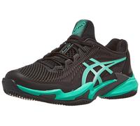 Scarpe da tennis da uomo Asics Court FF 3 Clay - black/aurora green - Nero (46)