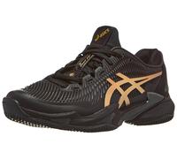 Scarpe Asics Court FF 3 Novak Black/Prism Gold Uomo - TERRA BATTUTA