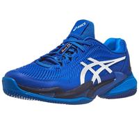 Scarpe Asics Court FF 3 Novak Blu/Nero Uomo - TERRA BATTUTA
