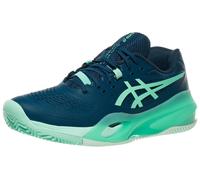 Scarpe Asics Gel Resolution X Night Sky/Mint Uomo - TERRA BATTUTA