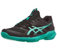 Scarpe da tennis da uomo Asics Solution Speed FF 4 - black/aurora green - Nero (47)