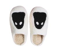 Scarpe Autunno Unisex Divertenti Pantofole in Cotone per Ospiti Antiscivolo Classiche Quattro Stagioni Morbide Pantofola Natalizie Ciabatta Vera Pelle Casa, Viaggi, Bagno, Hotel