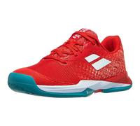 Scarpe da tennis per bambini Babolat Jet Mach 3 Junior AC Girl Fiesta Red EUR 35 EUR 35