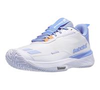 Scarpe Babolat SFX Evo Bianco/Rosa Fluo/Argento Donna - TUTTE LE SUPERFICI
