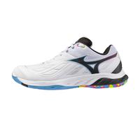 Scarpe da uomo per badminton/squash Mizuno Wave Fang 2 - white/pink tetra/all abroad - Bianco (42,5)